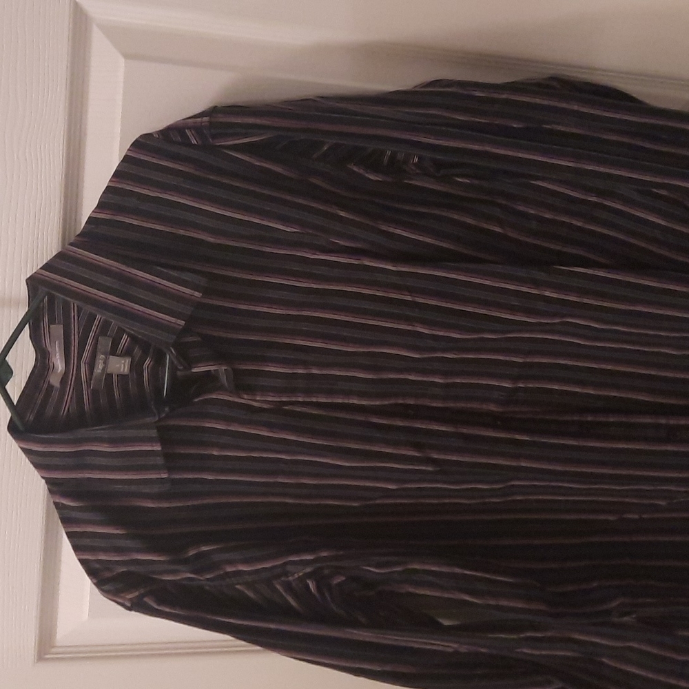Apt. 9 striped button down shirt